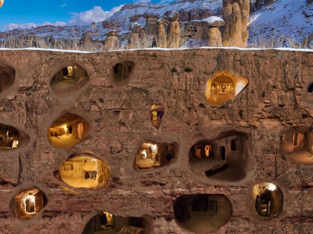 Ramazan Bayramı Özel Kapadokya Ihlara Vadisi ve Hacı Bektaş Turu (1 Gece Otel Konaklamalı)