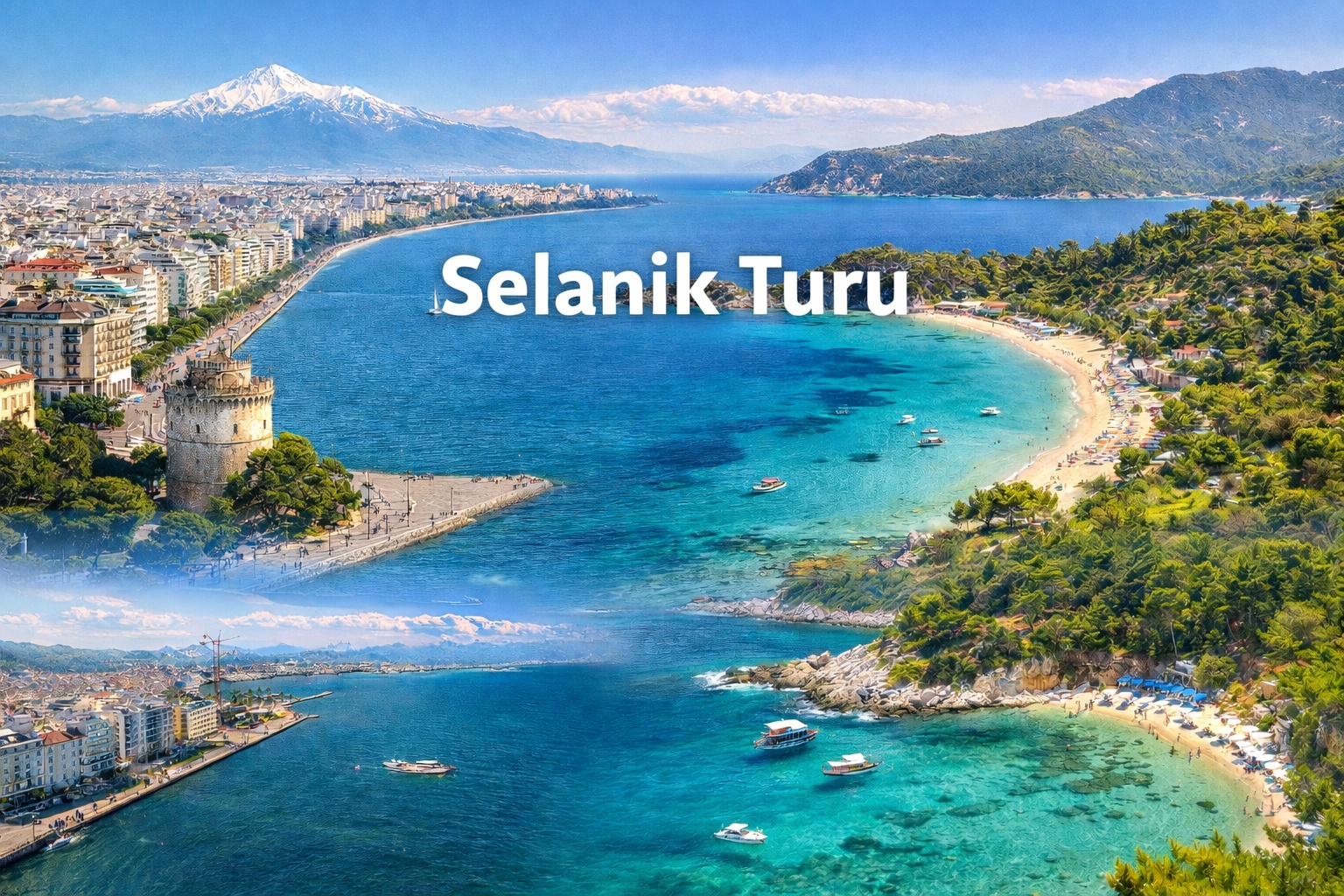 Selanik & Haldiki & Thassos Turu